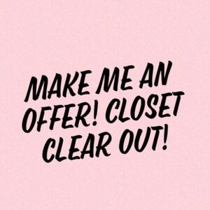 🤩Closet Clear Out🤩